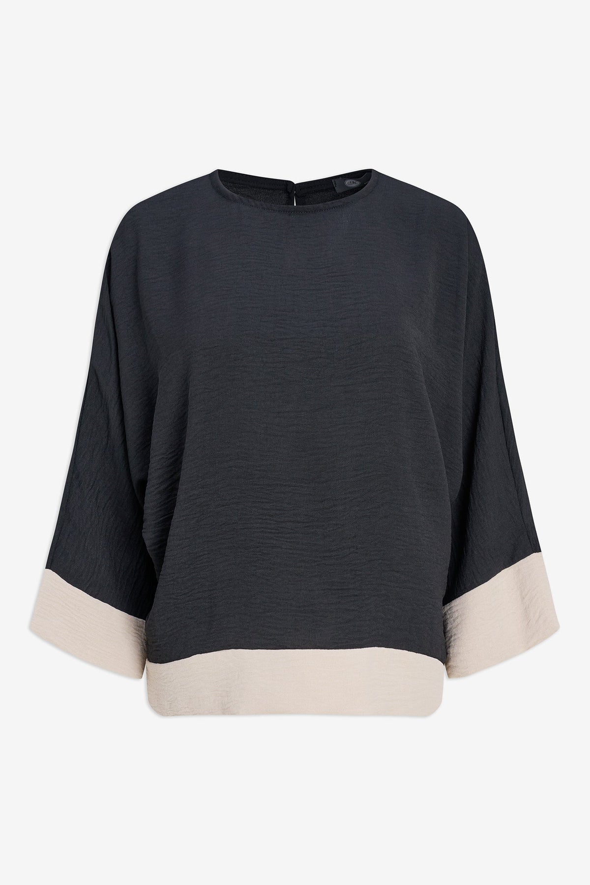 Women's Color-Block Woven Top