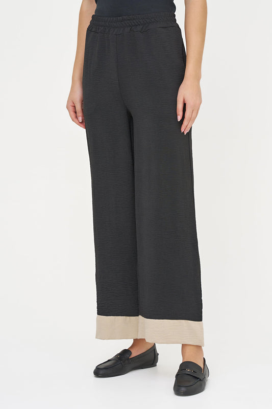 Women's Color-Block Woven Pull-On Pants