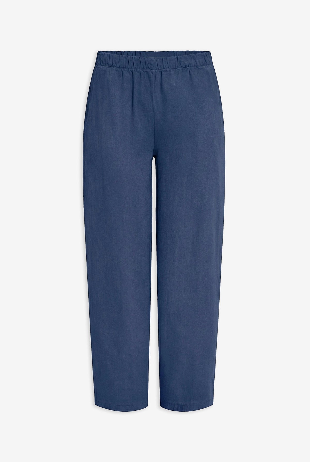 Women's Woven Barrel-Leg Pull-On Pants