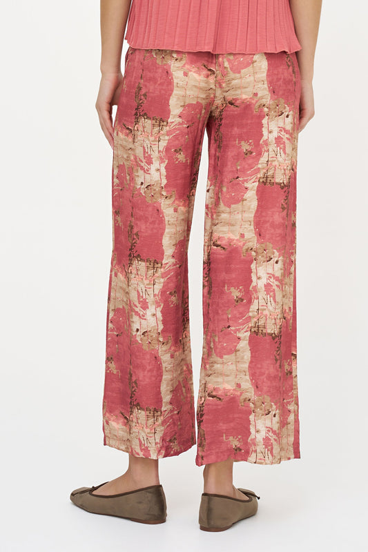 Women's Printed Woven Pull-On Pants