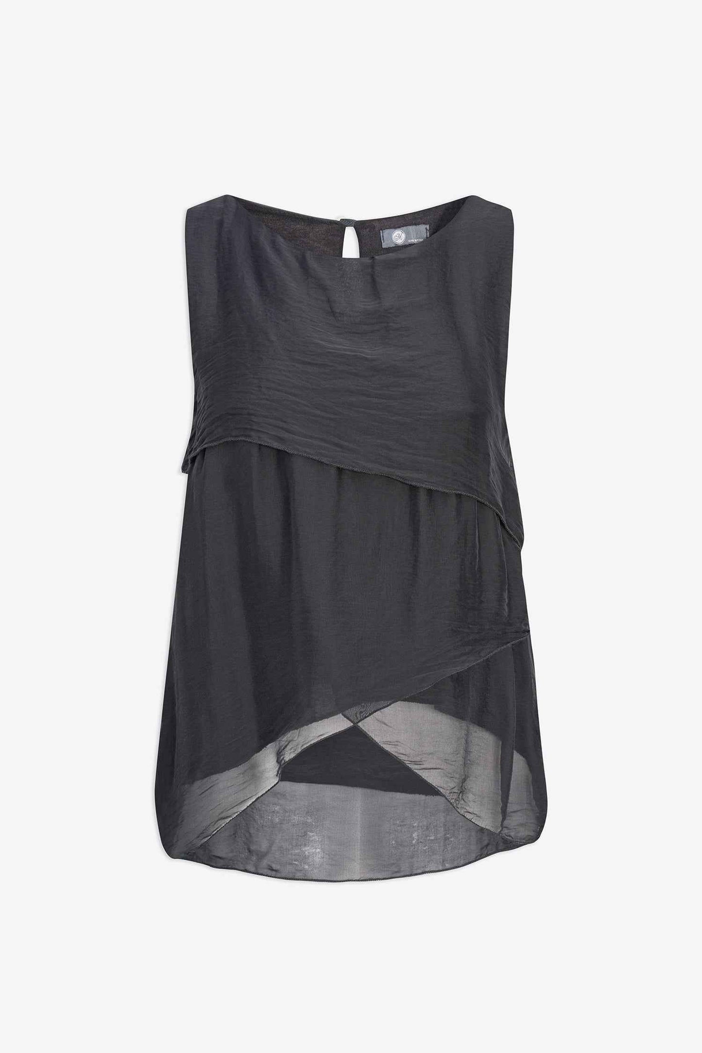 Women's Sleeveless Crew-Neck Top