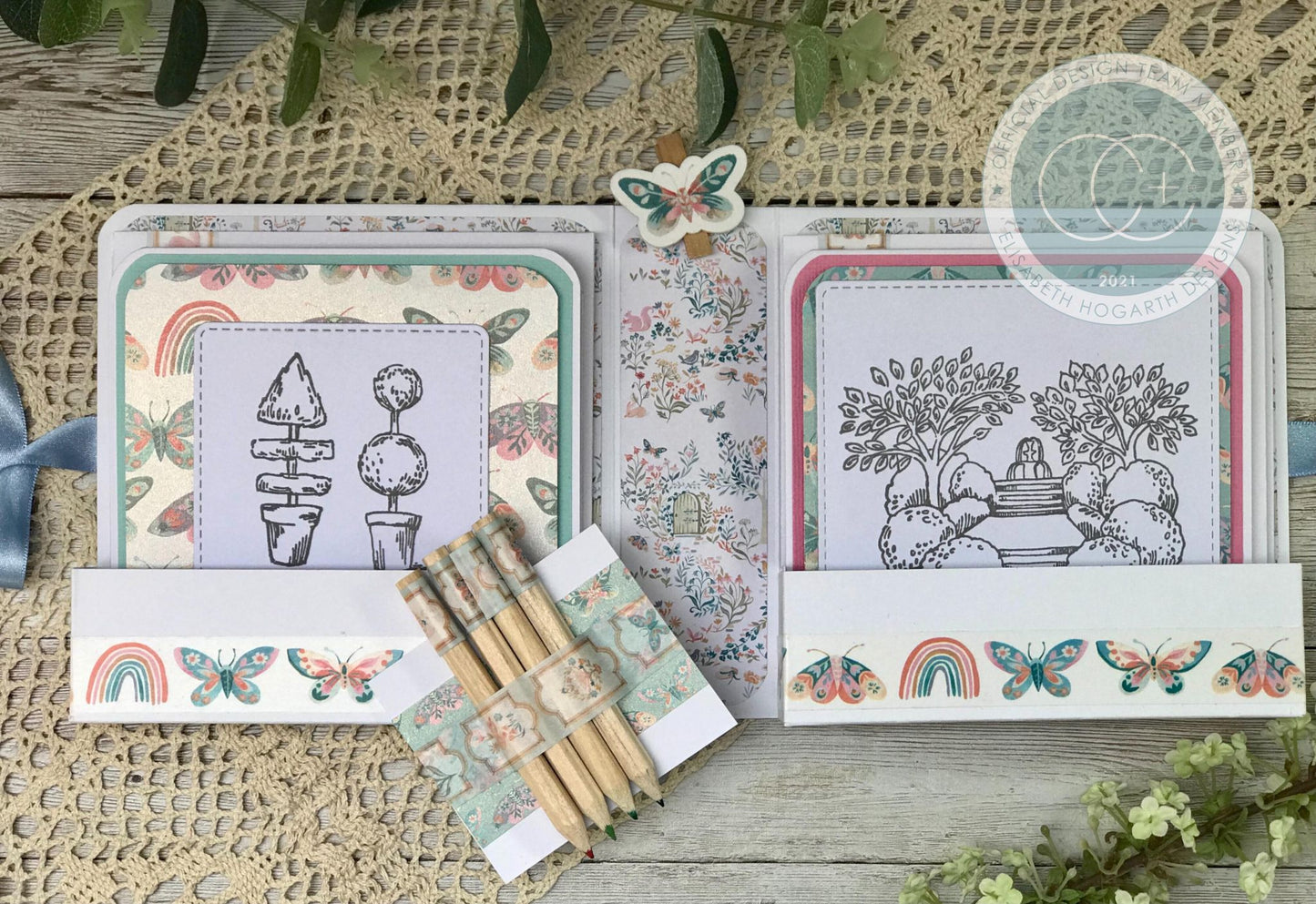 Secret Garden - Stamp Set - Topiary