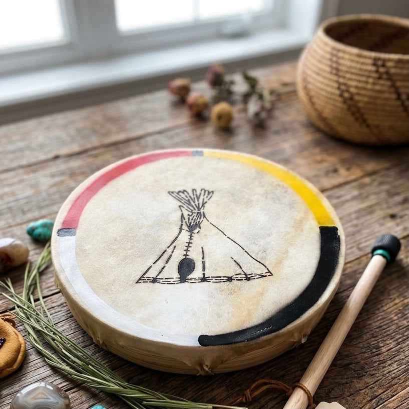 Tepee Rhythm 12โ Hand drum