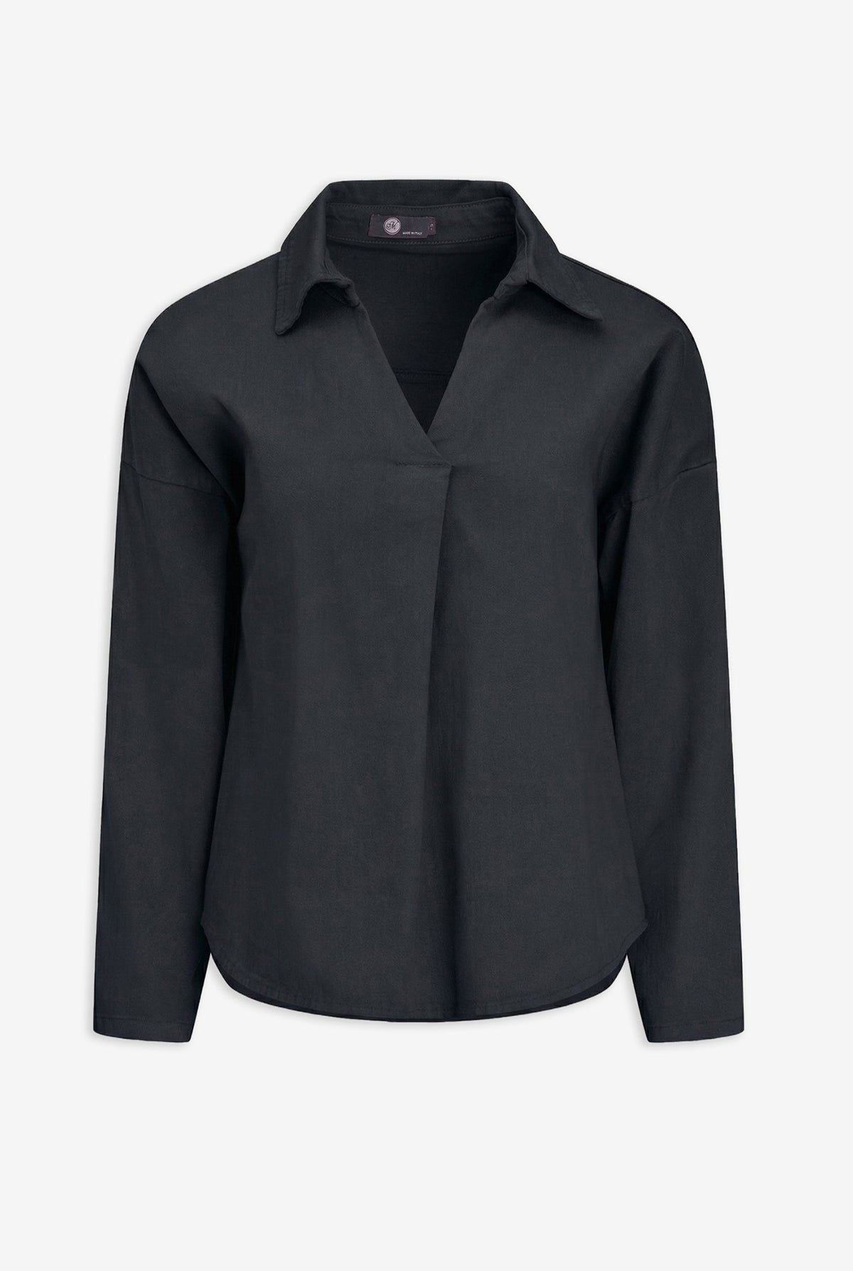 Women's Collared V-Neck Tunic