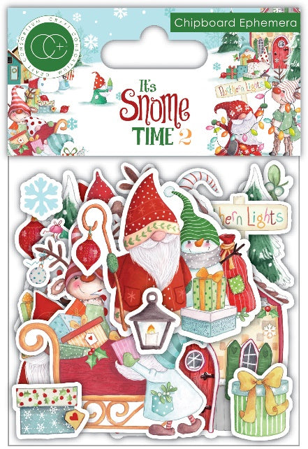 It's Snome Time 2 - Chipboard Ephemera