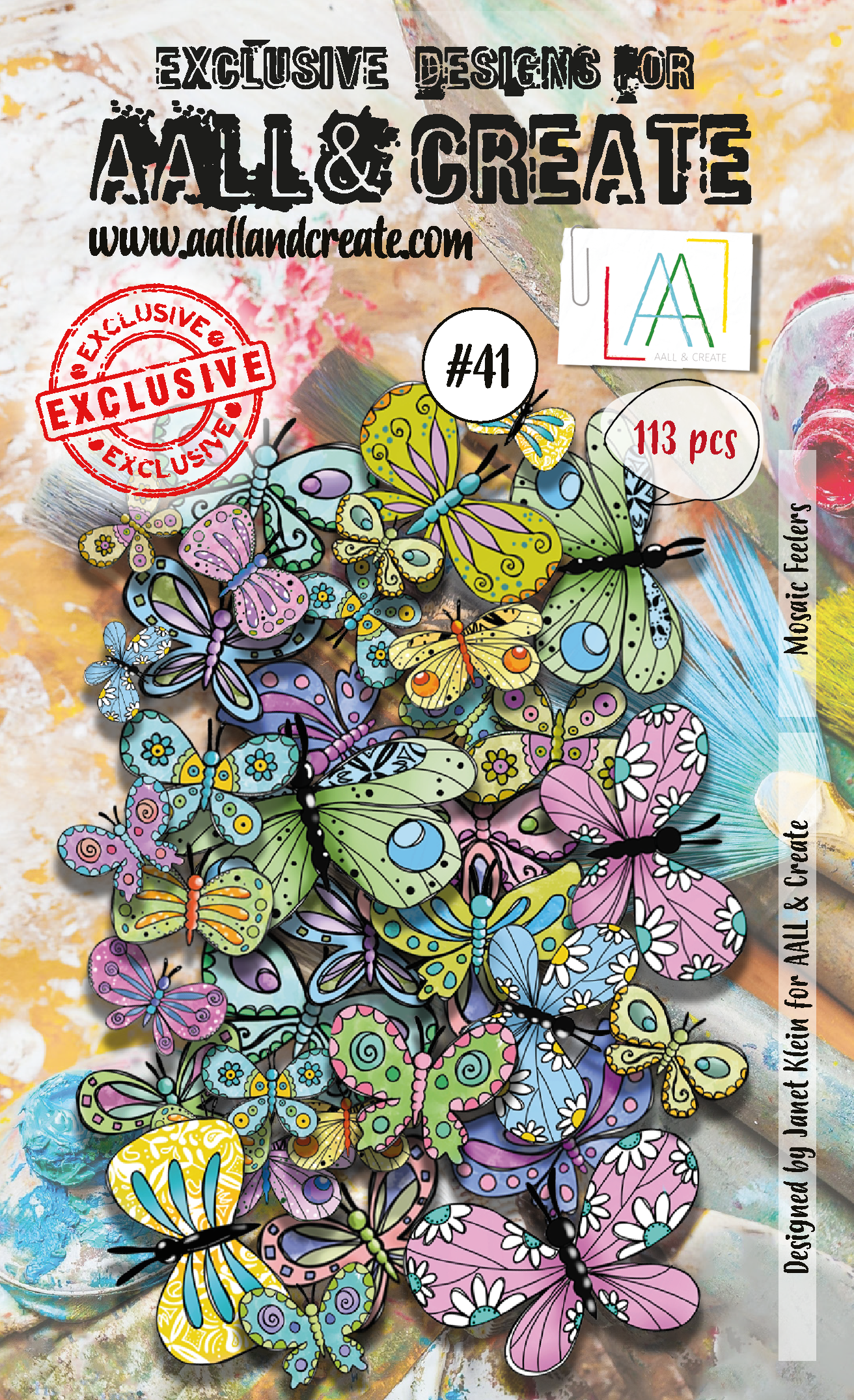 AALL and Create Ephemera Die-Cuts - 41 - Mosaic Feelers