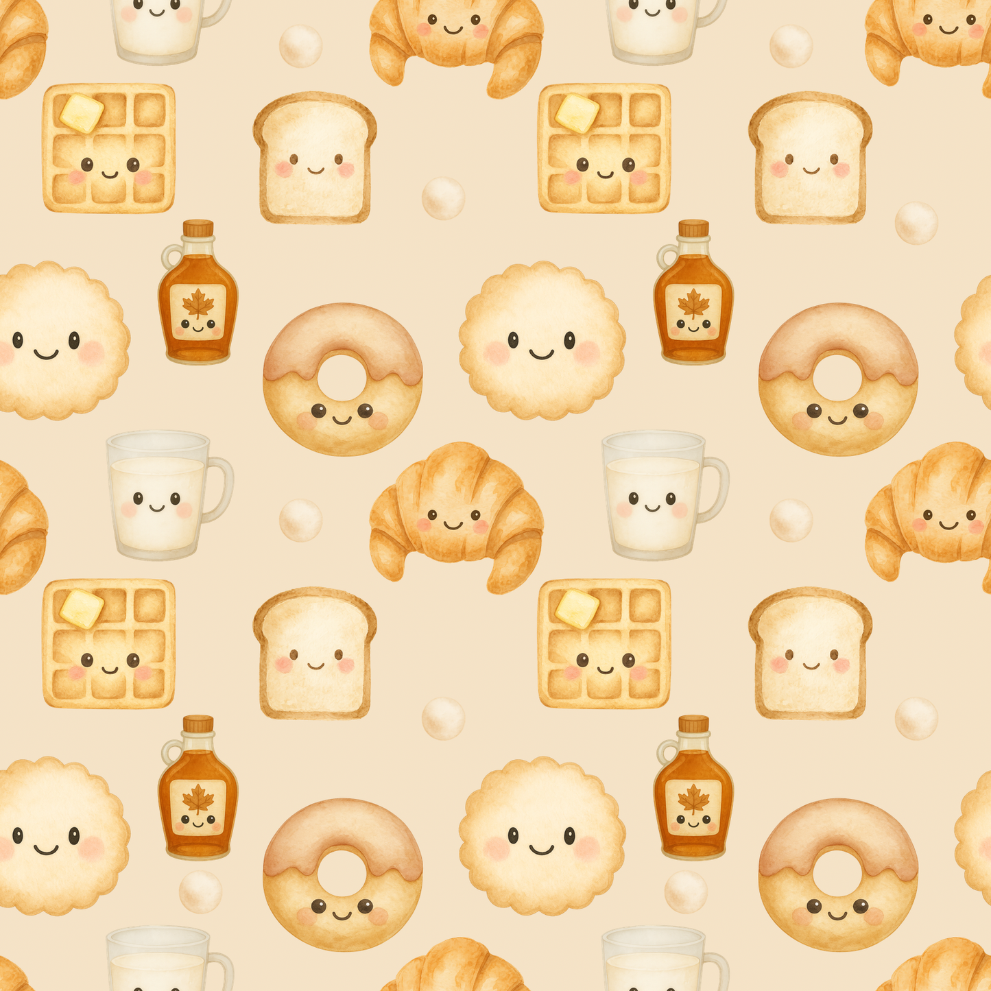 Couverture minky petit déjeuner Canadien 🧇 moyenne