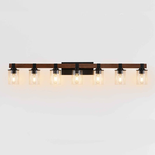 50-Inch Rustic 7-Light Vanity Light (United States Delivery Only)