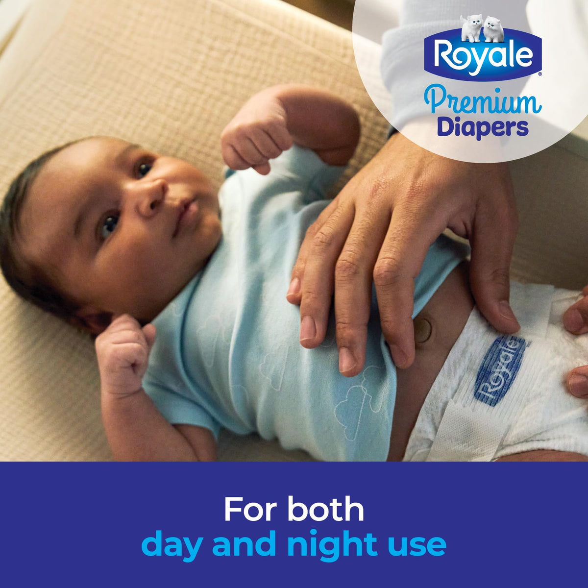Royale Premium Diapers, Size 4 (22-37 lb), 156 Count, Disposable Baby Diapers (Packaging may vary) 🍁 All In One Marketplace Canada