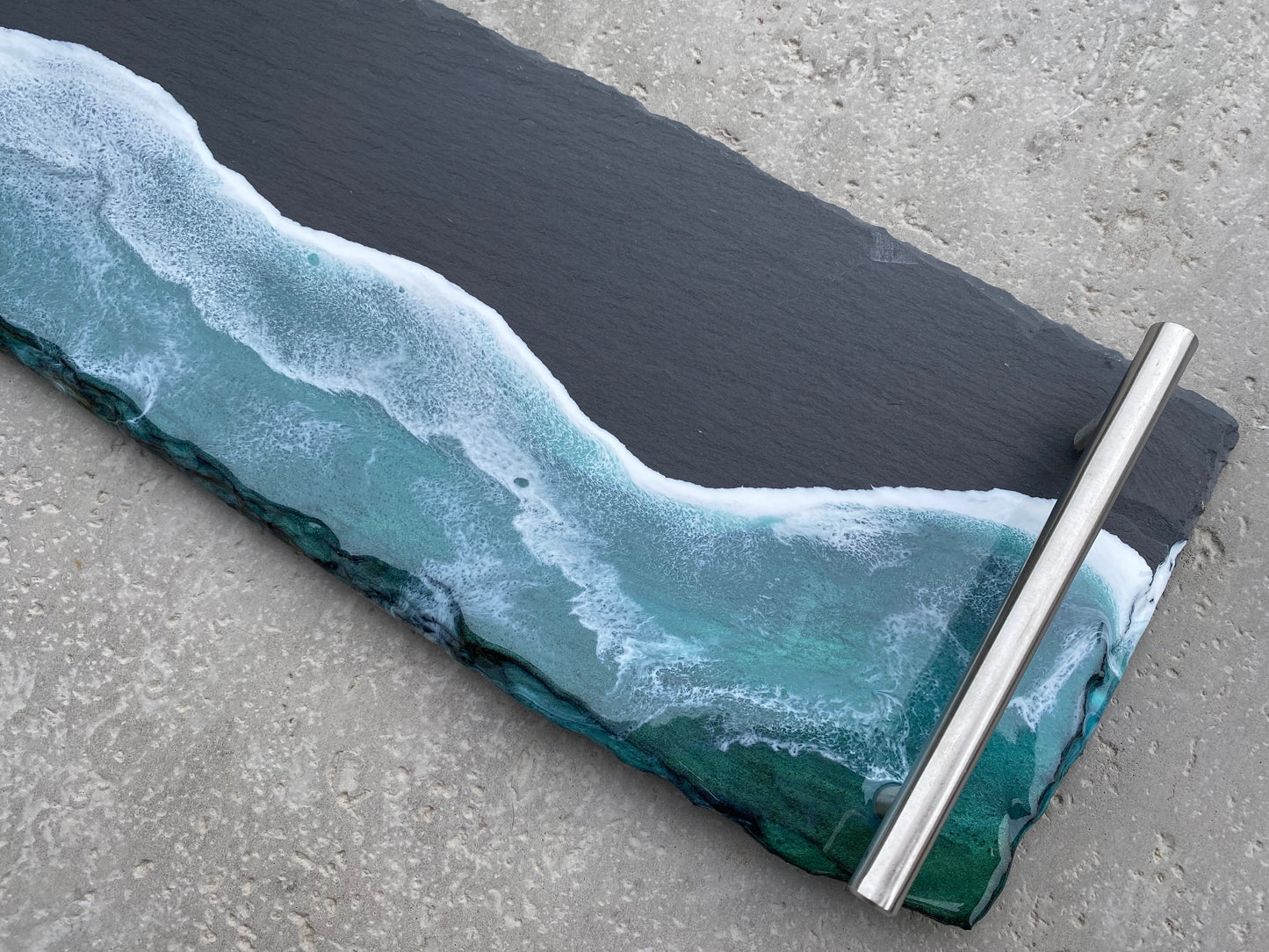 Natural Slate Charcuterie Board - AURABAGS SHOP