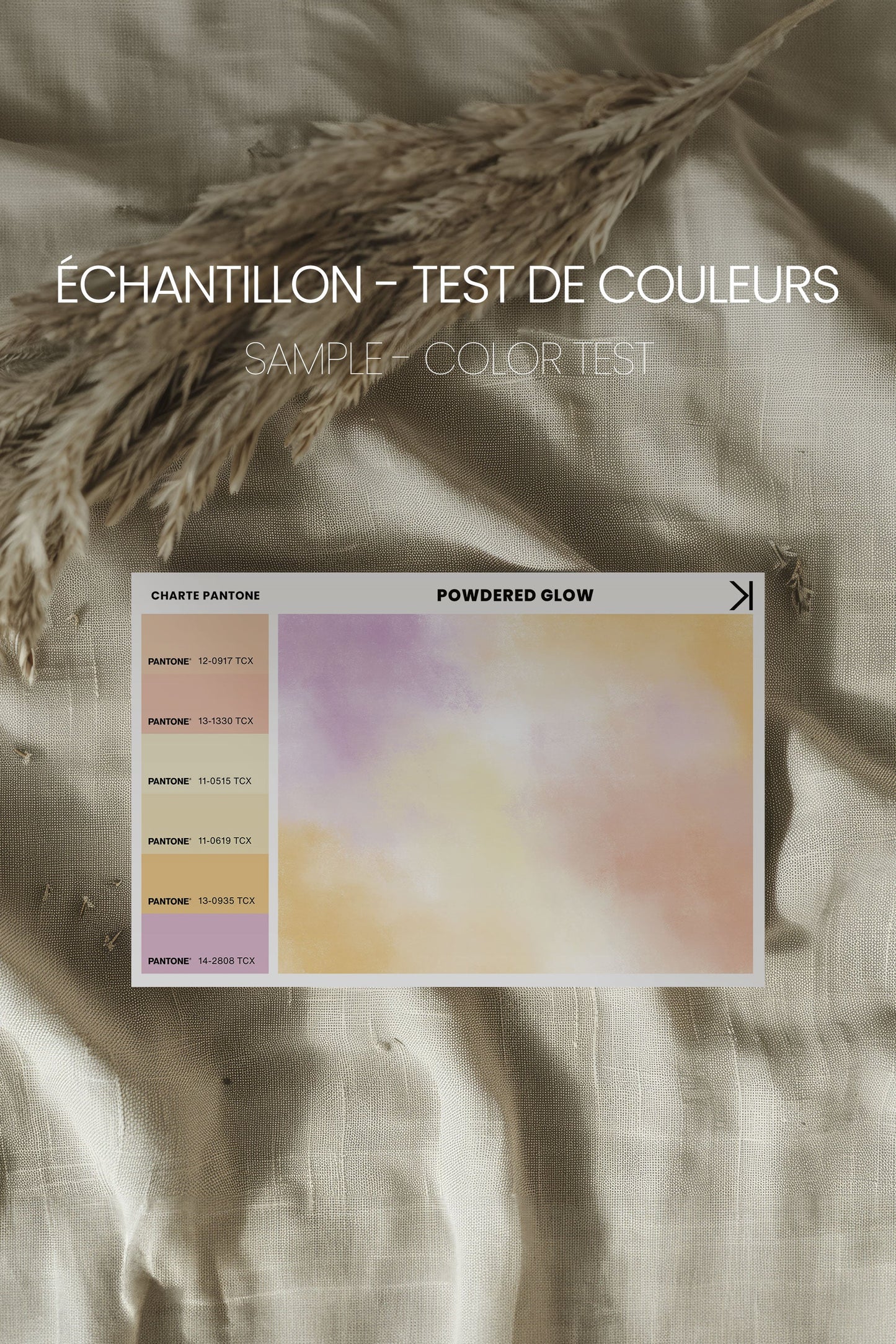 POWDERED GLOW, Oeuvre sur toile rigide (test jay et will) (Copie)