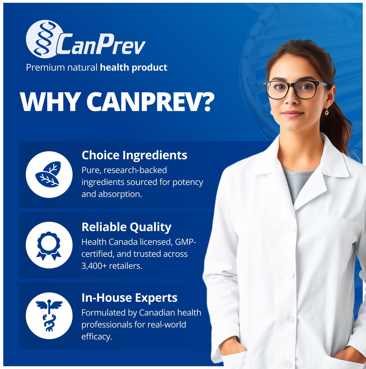 CanPrev Magnesium Bis-Glycinate 200mg Gentle, 240 Veg Caps, Well-Absorbed Complex for Daily Calm & Restful Sleep, Muscle Function, 240 Day Supply 🍁 All In One Marketplace Canada