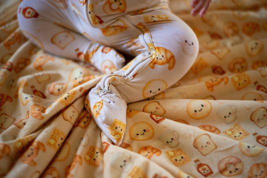 🧇Pyjama en bambou – Petit déjeuné Canadien