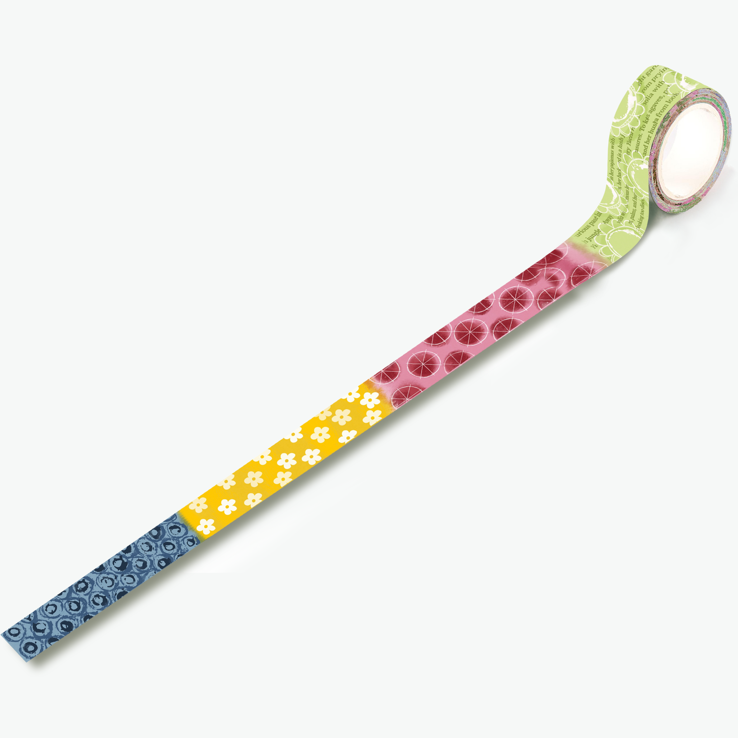 AALL and Create Washi Tape - 92 - Denim Sunflowers