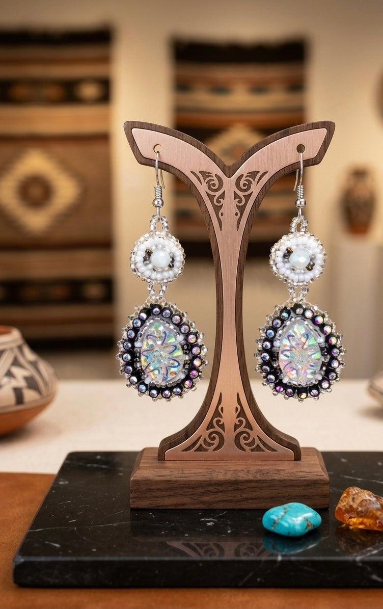 Drop Beaded Earrings(8)