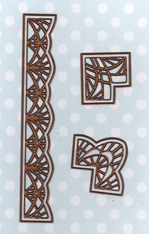 Sue Wilson Dies - Belgian Collection - Border and Corners