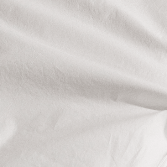 Washed Percale Duvet Cover