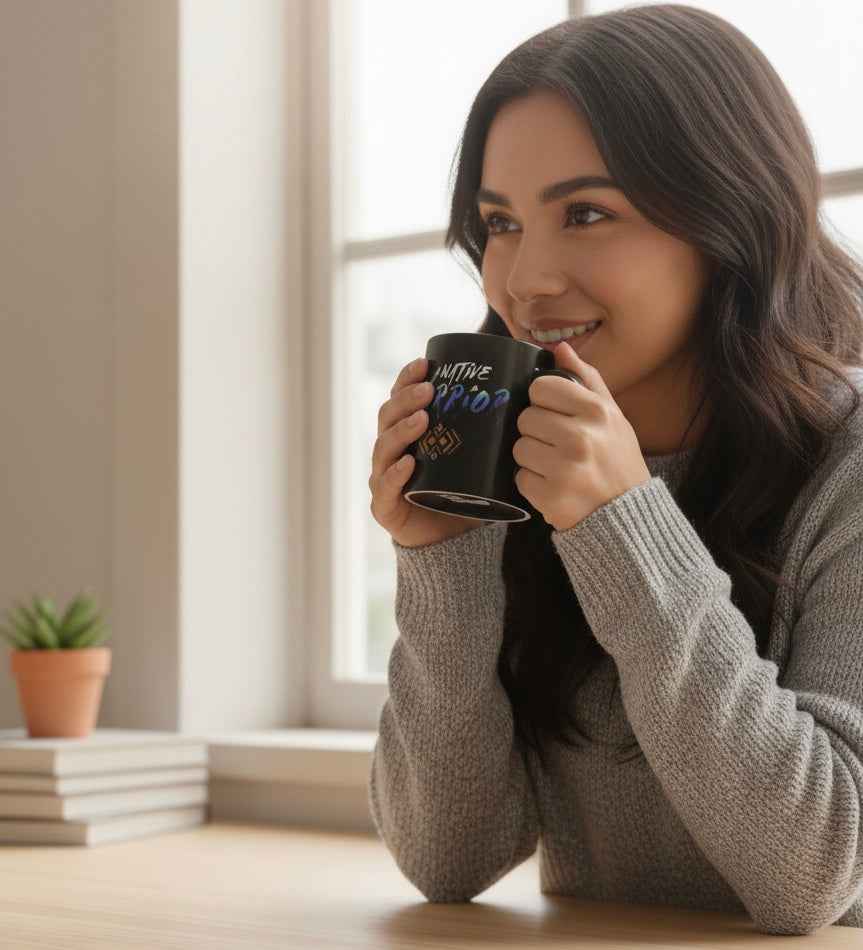 OLDTRIBES™ Southwestern Style Black Ceramic mug