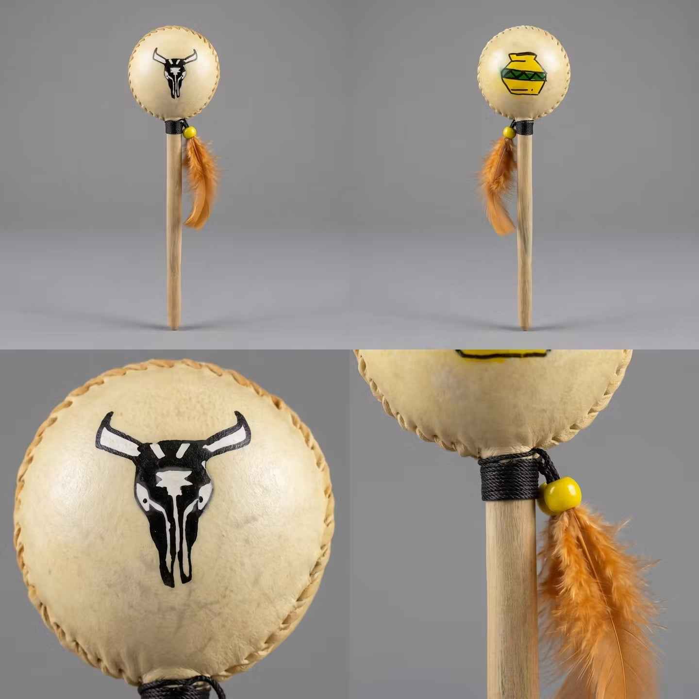 Handcrafted Ceremonial Rattle (1)