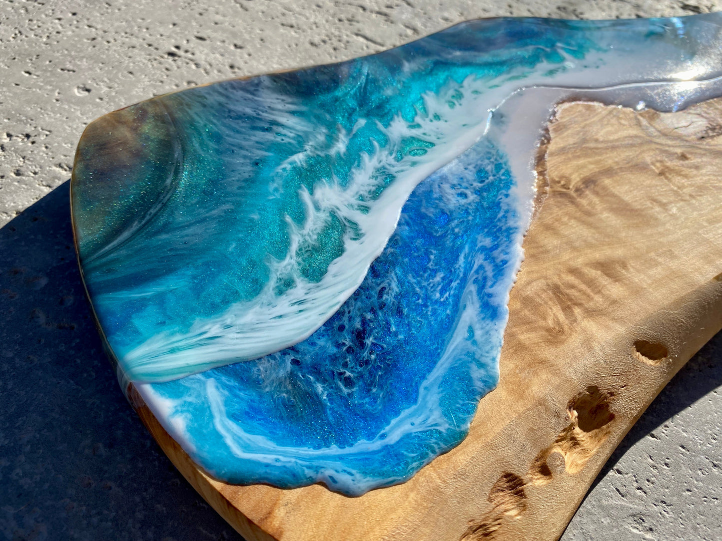 Olive Wood Charcuterie Board - AURABAGS SHOP