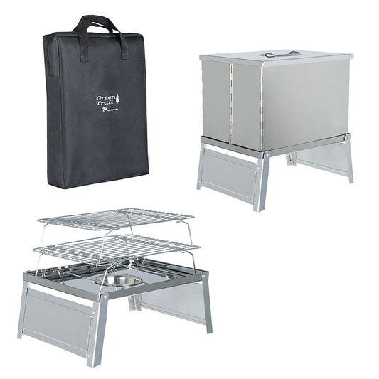Portable 2-Tier Smoker
