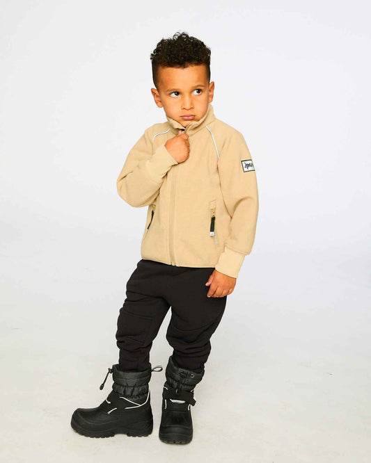 Mid-Season TEKNIK Windfleece Jacket Beige