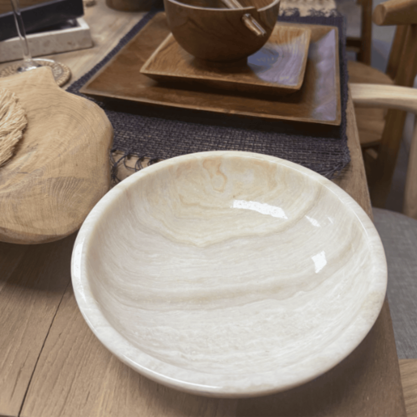 Schale aus Onyx