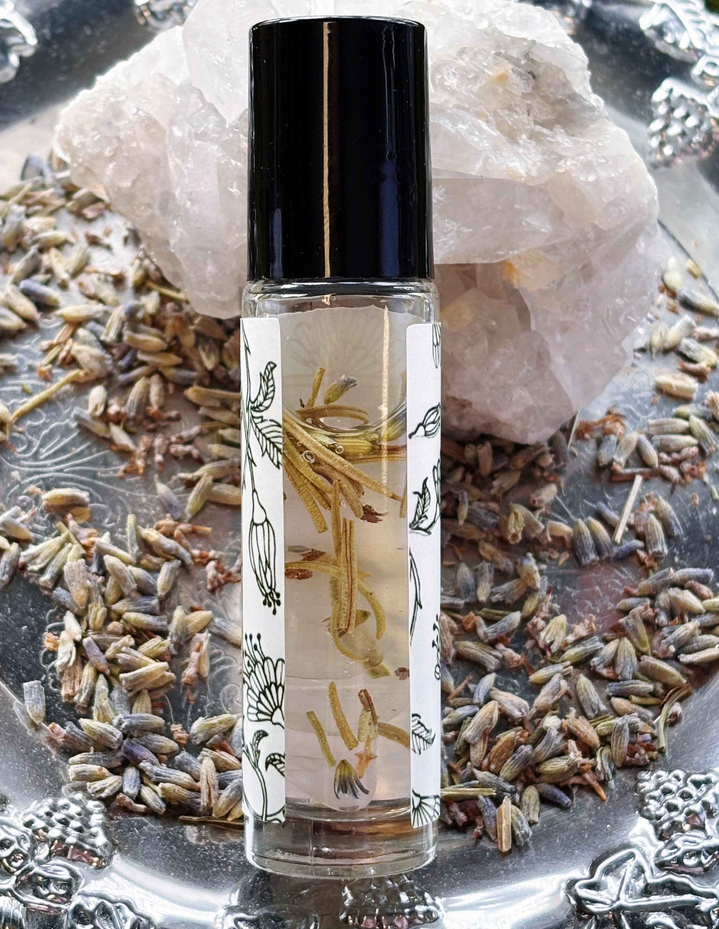 Healing Crystal Infused Ritual Oil