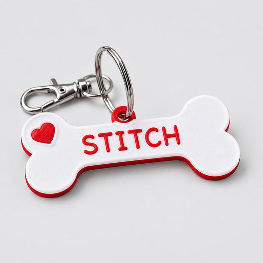 Personalized Dog & Cat ID Tag with Swivel Hook