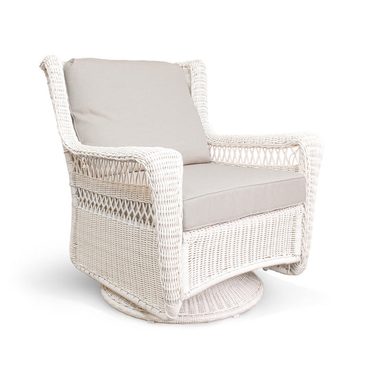 Park Meadows Wicker Outdoor Swivel Glider Chair - AURABAGS SHOP