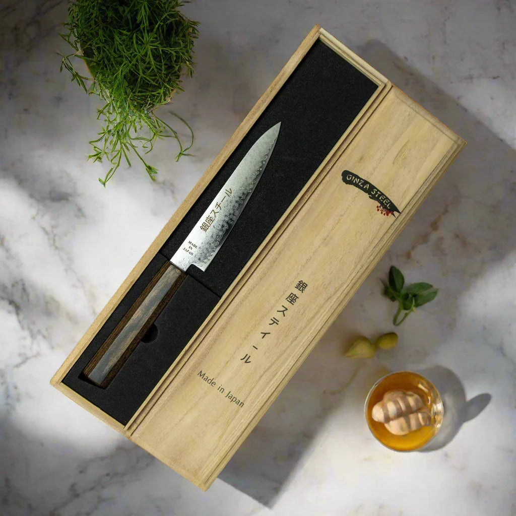 Seiryū (青龍) Serie – Petty-Messer 150mm VG10 Damaststahl