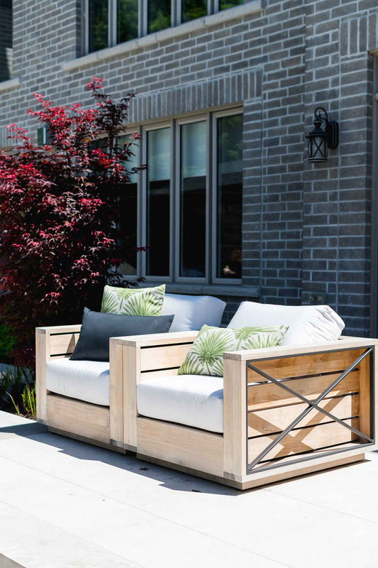 OUTDOOR PILLOW - BLACK LUMBAR