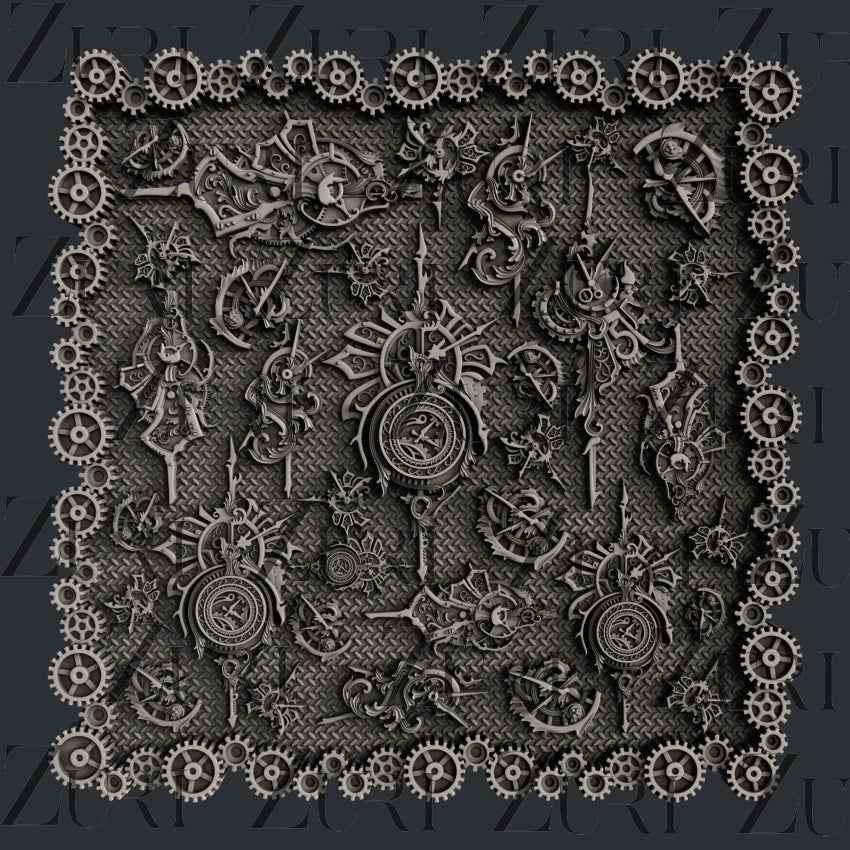 Zuri Designs Steampunk Clocks