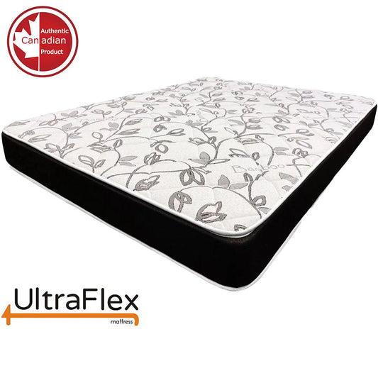 UltraFlex® ZENITH- High-Density Pressure Relief Soy Foam, Temperature Regulating Cooling Gel, Spinal Care, Orthopedic Mattress With Posture Support Zones, Eco-Friendly Mattress (Made in Canada)