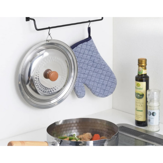 Yoshikawa Yukihira Lid 14-16cm – Made in Japan – Stainless Steel