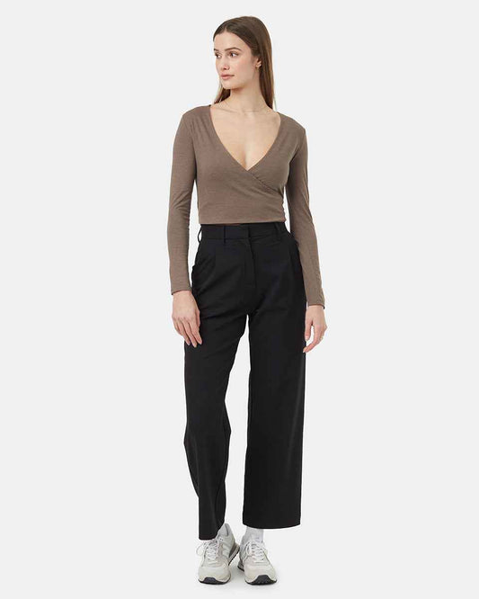 TreeBlend Wrap Top