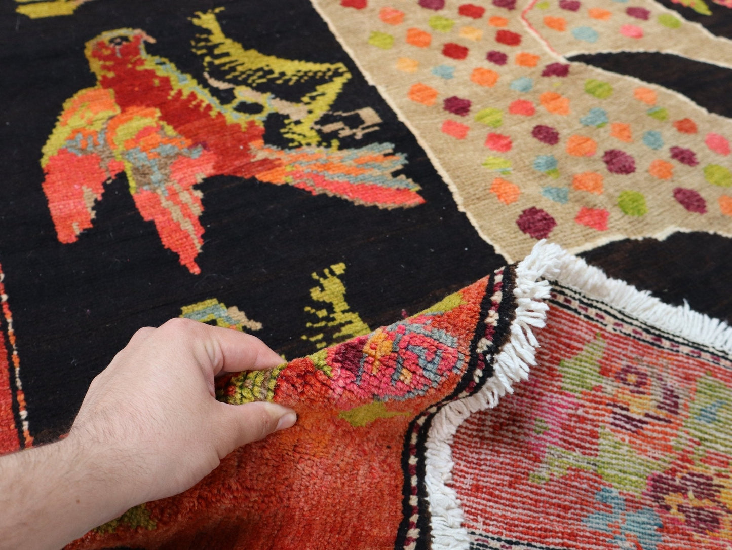 Kaukasischer Karabach-Teppich | 1,35 m x 2,95 m