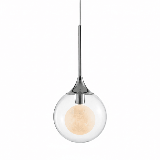 Crystal Orb Adjustable Pendant Lamp