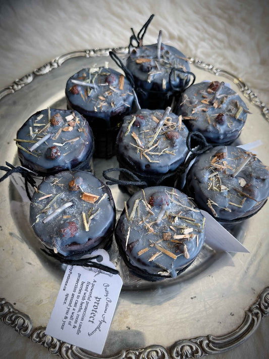 Protect Ritual Herbal Votive Candle