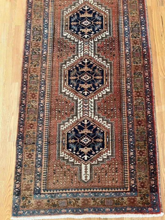 Persian Meshgin Runner | 11' 6" x 3' 7"