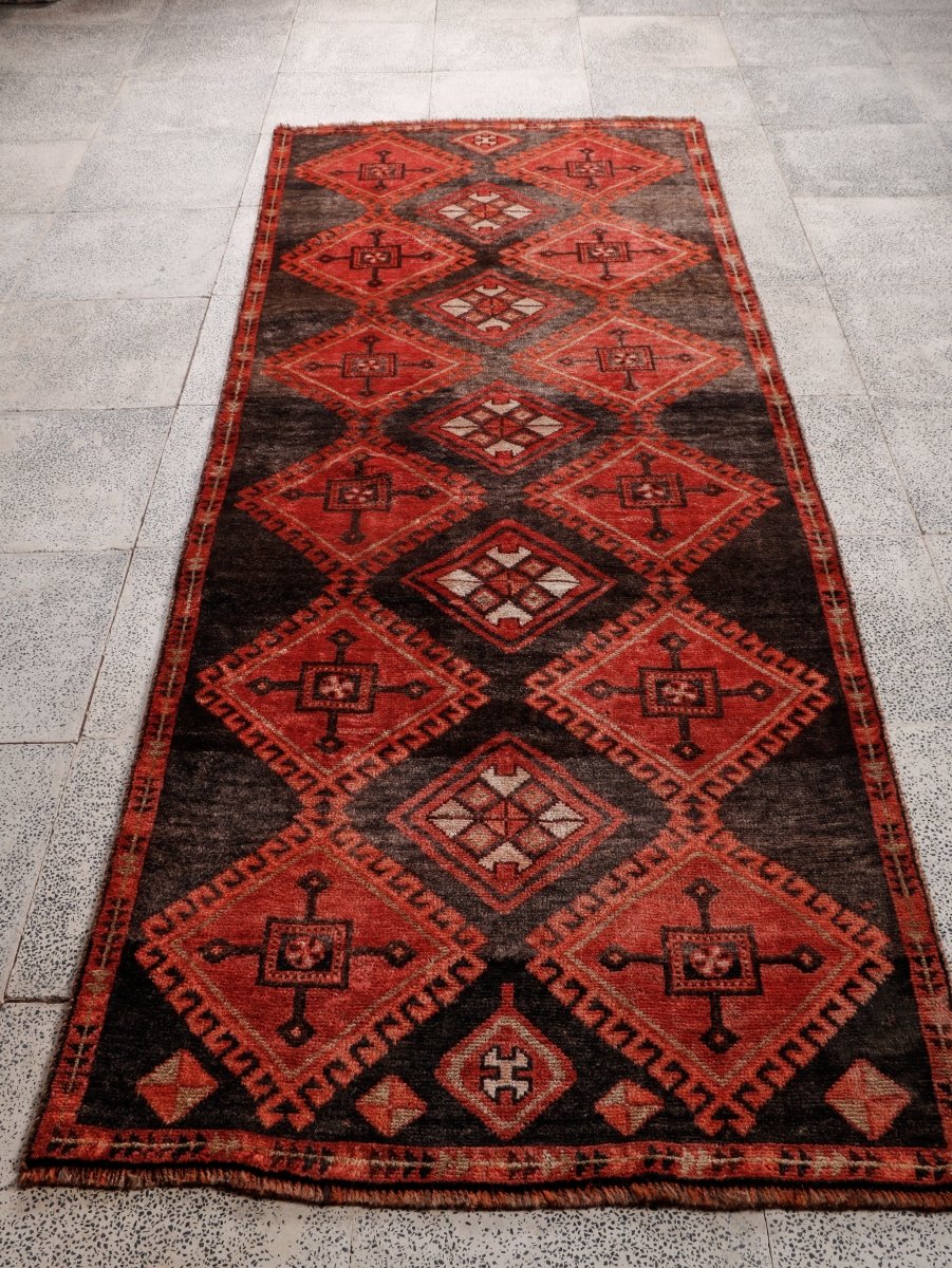 Persischer Lori Läufer Teppich | 3' 3" x 8' 9"
