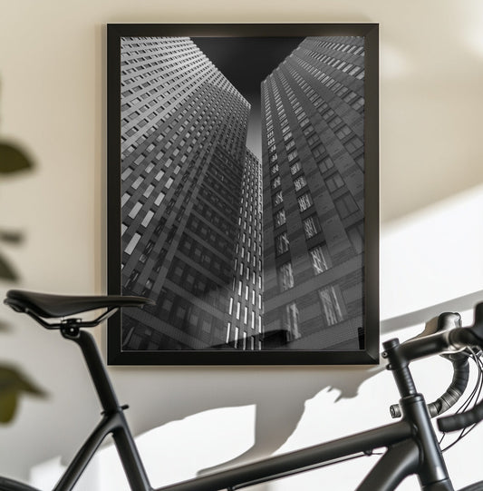 Wandkunst Zwischen Giganten