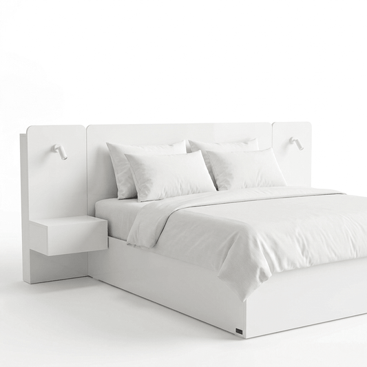 Rander Hotel Smart Bedroom Combo with Power Outlet & Reading Light