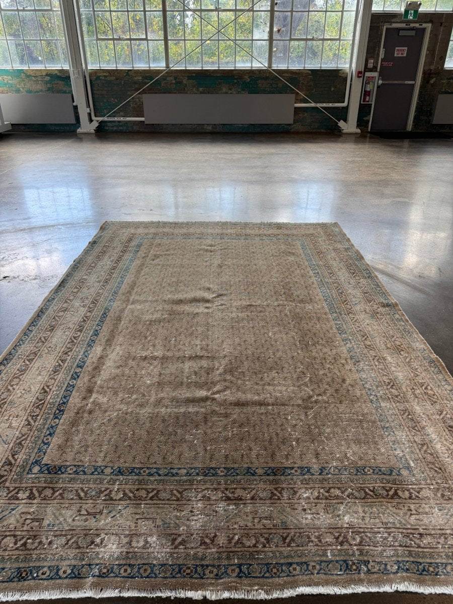 Vintage Mir Saraband Teppich | 7' 9" x 10' 10"