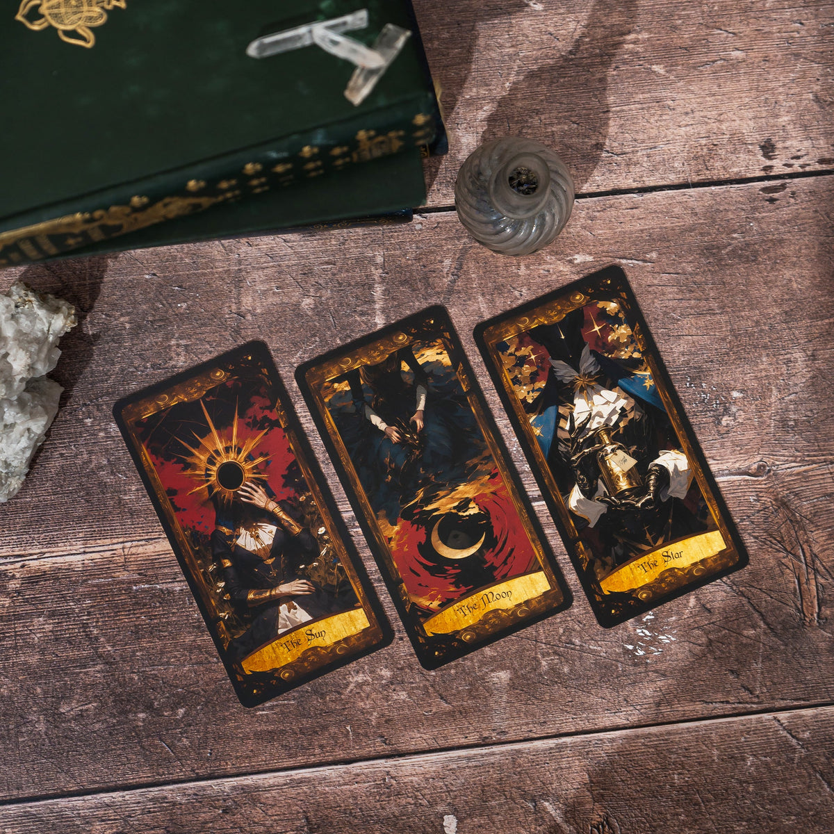 Wonderland Shadows Tarot Deck