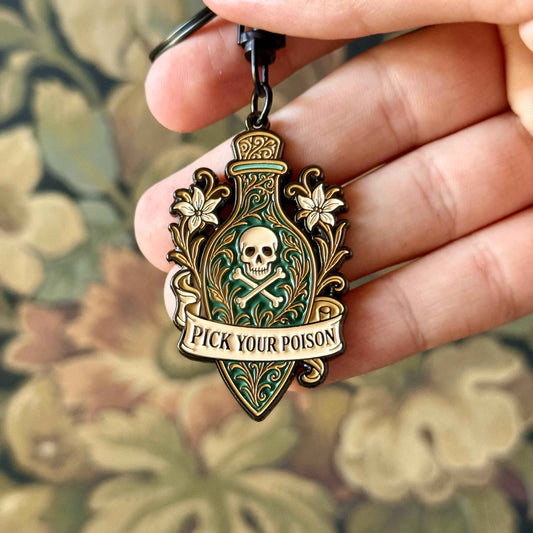 Pick your Poison Keychain