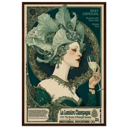 La Lumière Champagne - Poster & Framed Print