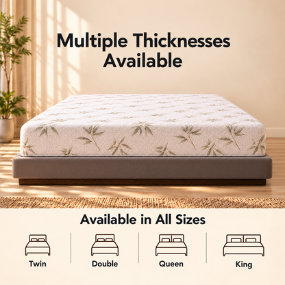 UltraFlex® SolidSleep Firm Gel Infused Foam Mattress with Reversible Comfort — Made in Canada