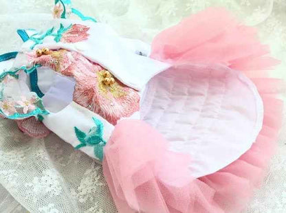 Traditional Dog Kimono Dress | Elegant Formal Dog Outfit