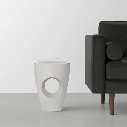Olivia Terrazzo-Beistelltisch aus Beton im Mid-Century-Stil